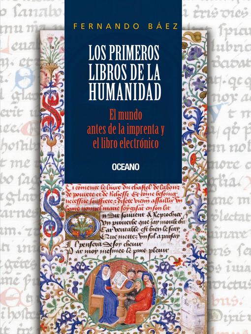 Imagen de portada de Los primeros libros de la humanidad